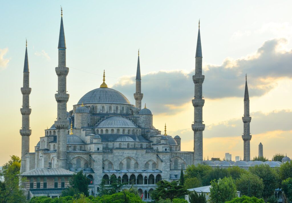 La Mosquée bleue d'Istanbul et sa silhouette incomparable