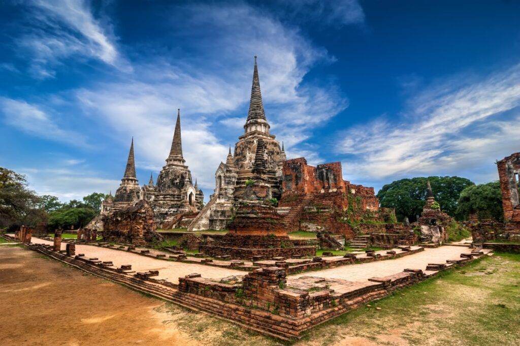 Un ancien temple en Thaïlande
